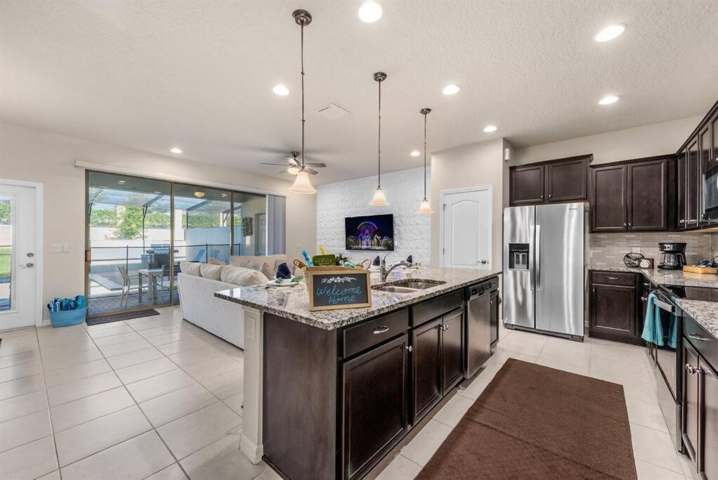 Amazing 5 Bedrooms Home With Pool/Bbq Near Disney Kissimmee Exteriör bild