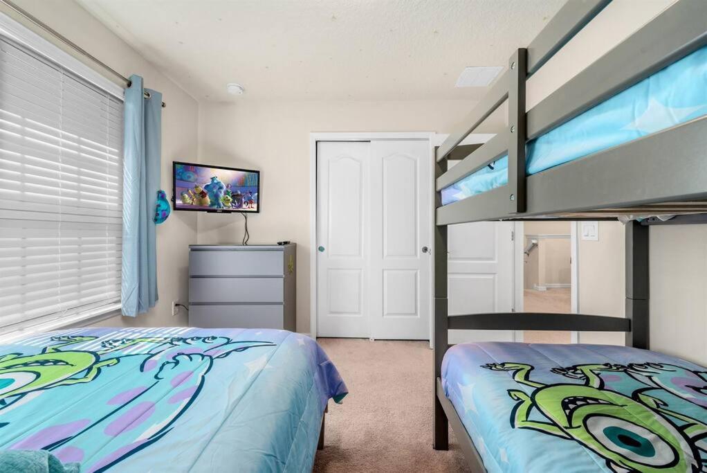 Amazing 5 Bedrooms Home With Pool/Bbq Near Disney Kissimmee Exteriör bild