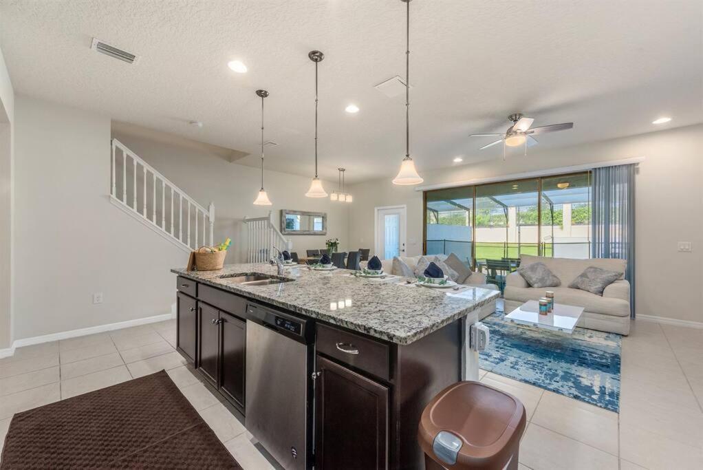 Amazing 5 Bedrooms Home With Pool/Bbq Near Disney Kissimmee Exteriör bild