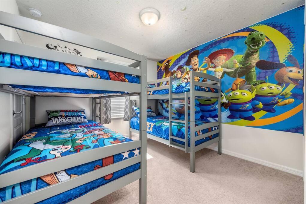 Amazing 5 Bedrooms Home With Pool/Bbq Near Disney Kissimmee Exteriör bild